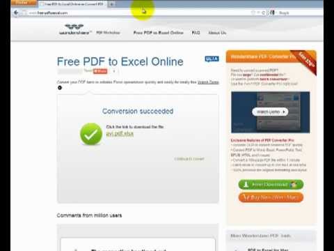 excel to pdf converter online